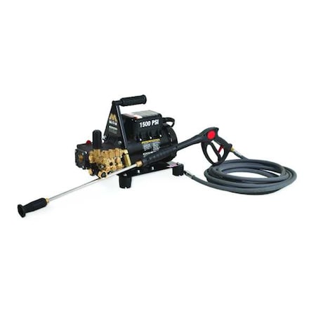 Light Duty 1500 psi 2.0 gpm Cold Water Electric Pressure Washer MPN:CD-1502-3MUH