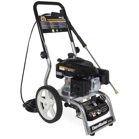 Medium Duty 2600 psi 2.2 gpm Cold Water Gas Pressure Washer, Pressure Washer Style: Cart MPN:CV-2600-4MMC