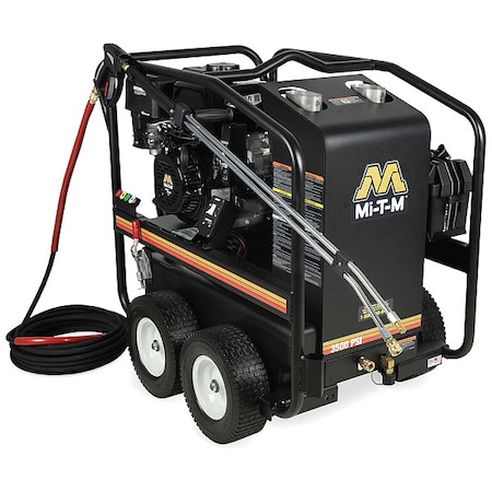 Gas-Powered Pressure Washer, 3500 PSI, 3.3 GPM, 14 HP, 420cc, HSP-3504-3MGH MPN:GH-3504-0EGM