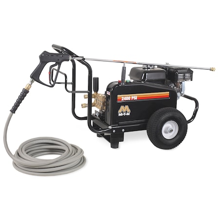 Medium Duty 2400 psi 2.8 gpm Cold Water Gas Pressure Washer MPN:JCW-2403-0MHB