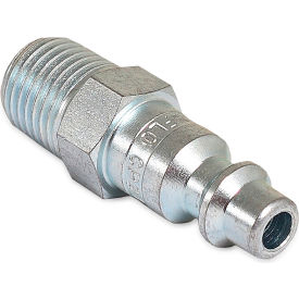 Mi-T-M® Air Compressor Quick Coupler Plug 1/4