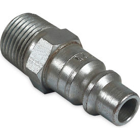 Mi-T-M® Air Compressor Quick Coupler Plug 3/8