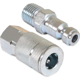 Mi-T-M® Air Compressor Quick Coupler Set 1/4