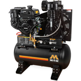 Mi-T-M® Stationary Air Compressor 30 Gallon Capacity 429cc Kohler CH440 OHV Electric Start ABS-14K-30H