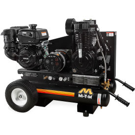 Mi-T-M® Portable Air Compressor/Generator Combo 8 Gal. Cap. 429cc Kohler OHV Recoil Start AG2-PK14-08M1