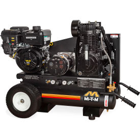 Mi-T-M® Portable Air Compressor/Generator Combo 8 Gal. Cap. 408cc Vanguard OHV Recoil Start AG2-PV14-08M1