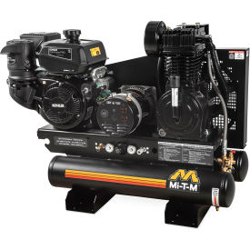Mi-T-M® Stationary Air Compressor/Generator Combo 8 Gal. Cap 429cc Kohler OHV Electric Start AG2-SK14-08M1E