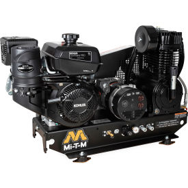 Mi-T-M® Base Mount Air Compressor/Generator Combo 429cc Kohler CH440 OHV Electric Start AG2-SK14-BE
