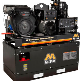 Mi-T-M® Air Compressor/Generator/Welder Combo 20 Gal. Cap. 688cc Honda OHV Electric Start AGW-SH22-20M