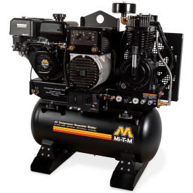 Mi-T-M® Air Compressor/Generator/Welder Combo 30 Gal. Cap. 420cc Mi-T-M OHV Electric Start AGW-SM14-30M