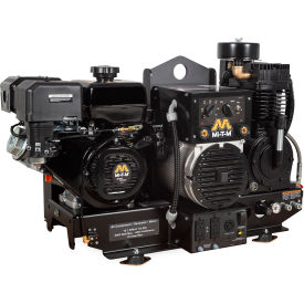 Mi-T-M® Base Mount Air Compressor/Generator/Welder Combo 420cc Mi-T-M OHV Electric Start AGW-SM14-B