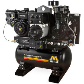 Mi-T-M® Air Compressor/Generator/Welder Combo 30 Gal. Cap. 408cc Vanguard OHV Electric Start AGW-SV14-30M
