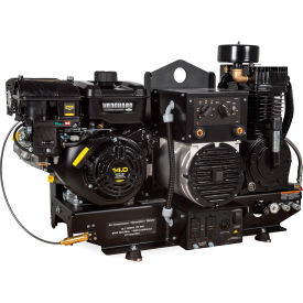 Mi-T-M® Base Mount Air Compressor/Generator/Welder Combo 408cc Vanguard OHV Electric Start AGW-SV14-B