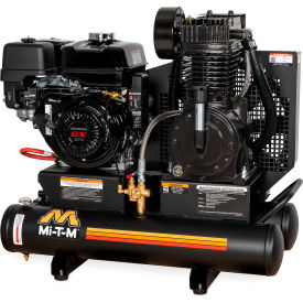 Mi-T-M® Portable Air Compressor 8 Gallon Capacity 270cc Honda GX270 OHV Electric Start AM2-PH09-08ME