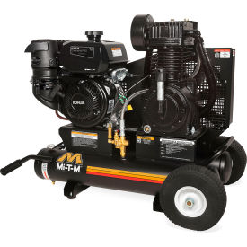 Mi-T-M® Portable Air Compressor 8 Gallon Capacity 277cc Kohler CH395 OHV Recoil Start AM2-PK95-08M