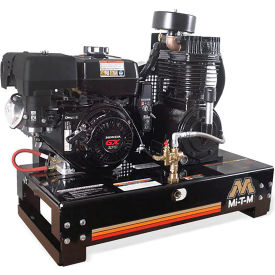 Mi-T-M® Base Mount Air Compressor 270cc Honda GX270 OHV Recoil Start AM2-SH09-B