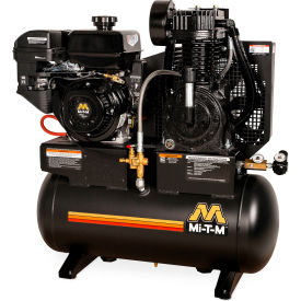 Mi-T-M® Stationary Air Compressor 20 Gallon Capacity 300cc Mi-T-M OHV Electric Start AM2-SM09-20ME