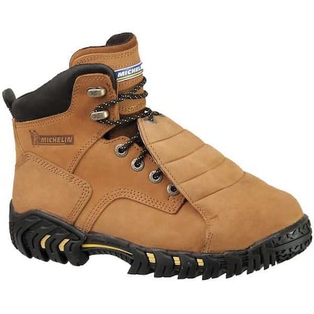 Men's Work Boot, 10 W, Steel Toe, 6 in H, Brown, XPX761 MPN:XPX761