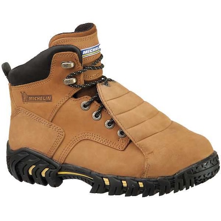 Men's Work Boot, 8 M, Steel Toe, 6 in H, Brown, XPX761 MPN:XPX761