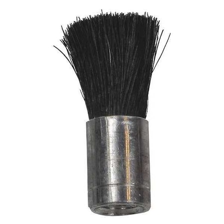 5/8 in W Flow Through Brush, Not Applicable L Handle, 1 7/8 in L Brush, Black, Wood, 2 in L Overall MPN:LBF-5HH