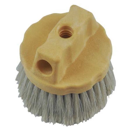 4 1/2 in W Car Wash Brush, Not Applicable L Handle, 4 1/2 in L Brush, Gray, Wood, 5 in L Overall MPN:SR41129
