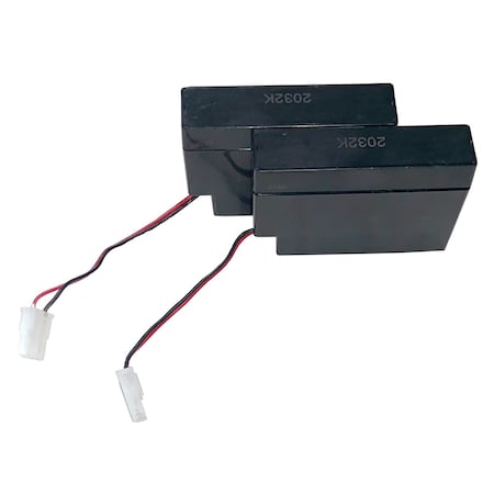 Backup Replacement Batteries, 12VDC - 0.8Ah MPN:BAT-UB1208WL