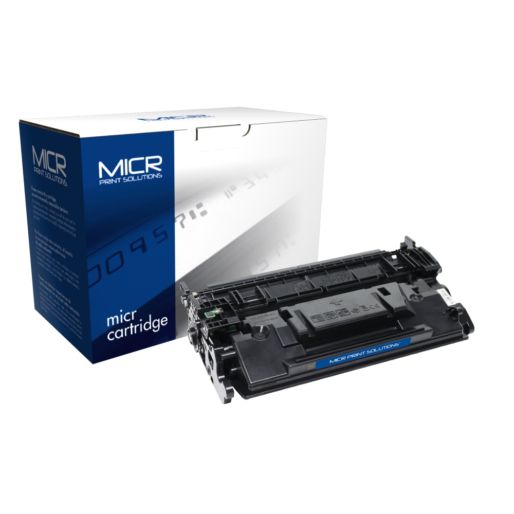 MICR Print Solutions Black High Yield Toner Cartridge Replacement For HP 26X, MCR26XM MPN:MCR26XM