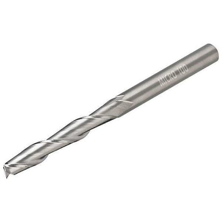 Carbide End Mill, Dia 4mm, Cut L 20mm MPN:AELM-040-2X