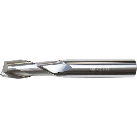Carbide End Mill, Dia 6.0mm, Cut L 16mm MPN:AEMM-060-2X