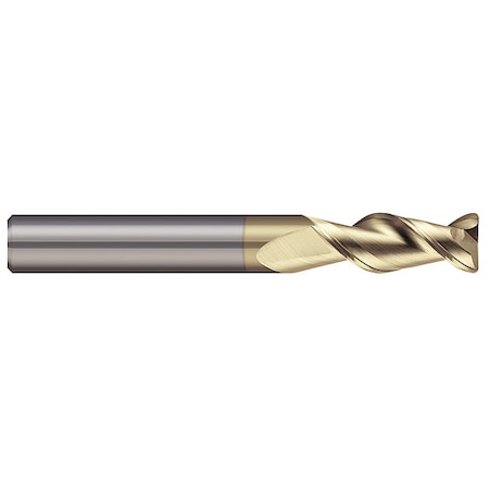 Carbide End Mill, Dia 1/8 In, Cut L 1/2 In MPN:ARC-125-2-010
