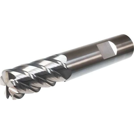 Carbide End Mill, Dia 1/4 In, Cut L 3/4 In MPN:ARC-250-5-010X