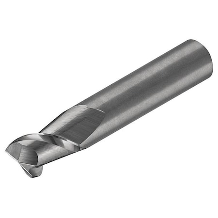Carbide End Mill, Dia 8mm, Cut L 25mm MPN:ARMM-080-2S