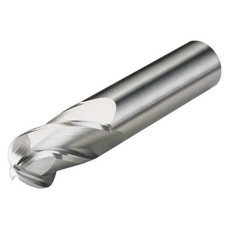 Ball End Mill, Single End, 7/64