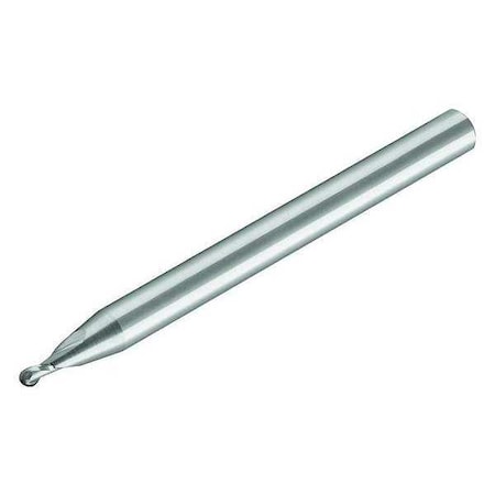Carbide End Mill, Dia 0.017, Cut L 0.051 MPN:BMR-017-2X