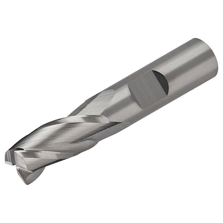 Carbide End Mill, Dia 1/4 In, Cut L 3/4 In MPN:EMS-250-3X