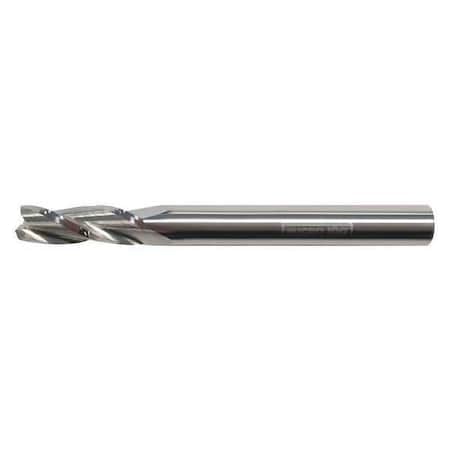 Carb End Mill, 1/32 In, 3FL, CC, AlTiN Coat MPN:GEC-031-3-005X