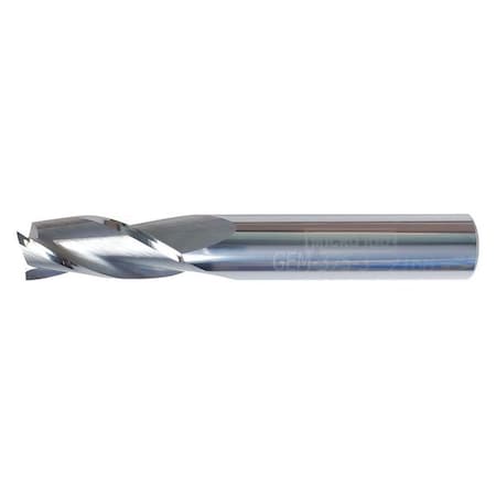 Carb End Mill, 1/4 In, 3FL, CC, Uncoated MPN:GEM-250-3