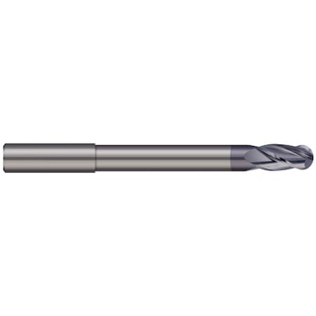 Carbide End Mill, 1.0 mm, Cut 1.0 mm, 2 FLT MPN:MMBM-010-12X