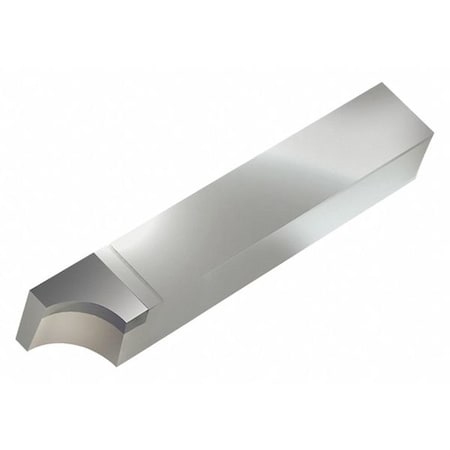 Brazed Tool Bit, RAD, 4.5 In L, 3/4 In W MPN:RAD-13