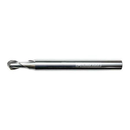 Carbide End Mill, 2.0 mm, Cut 2.5 mm, 2 FLT MPN:SFBM-020-9X