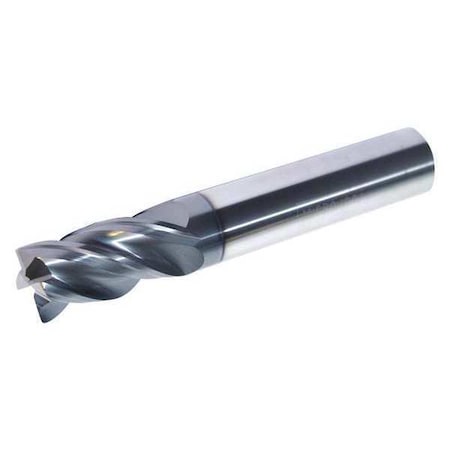 Carbide End Mill, 1/4 In, Cut 1/4 In, 4 FLT MPN:VHS-250-4X