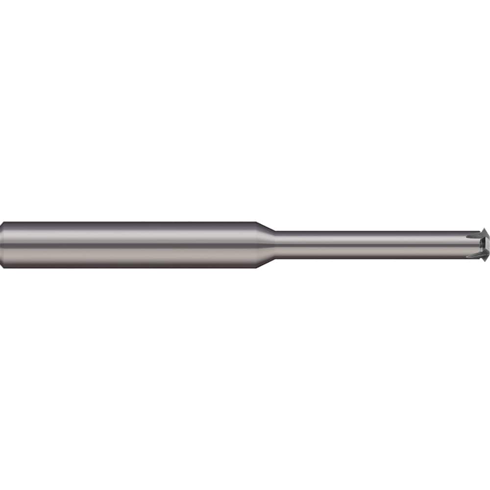 Single Profile Thread Mill: 6-32 to 6-64, 32 to 64 TPI, Internal & External, 2 Flutes, Solid Carbide MPN:TM-100-6