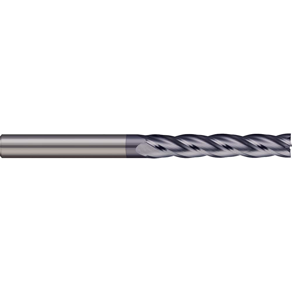 Square End Mill: 4 mm Dia, 2 Flutes, 25 mm LOC, Solid Carbide, 30 &deg; Helix MPN:GELM-040-2X