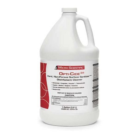 Healthcare Surface Disinfectant, 1 gal. Bottle, Unscented MPN:NEMSI1
