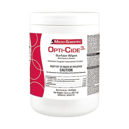 Disinfecting Wipes, Disposable, PK6 MPN:MSI100F