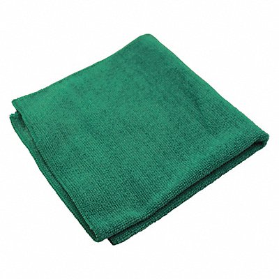 Microfiber Cloth Lightweight 16x16 Green MPN:LFK301