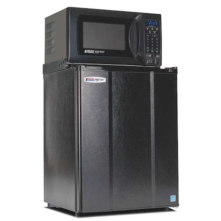 Compact Refrigerator and Microwave, 2.4 cu ft, Black MPN:2.3MF4-7B1CB