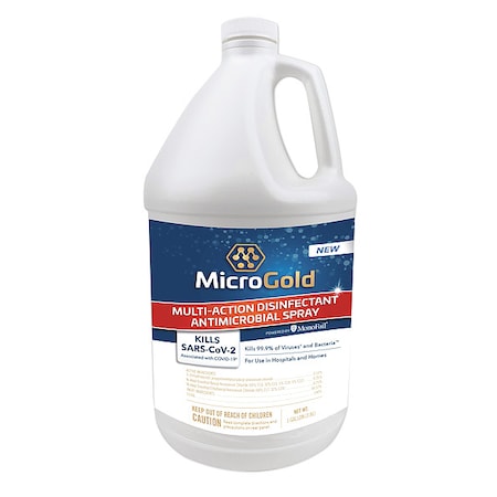 Multi-Action Disinfectant Antimicrobial Spray, Bottle, Unscented, 4 PK MPN:MG0096