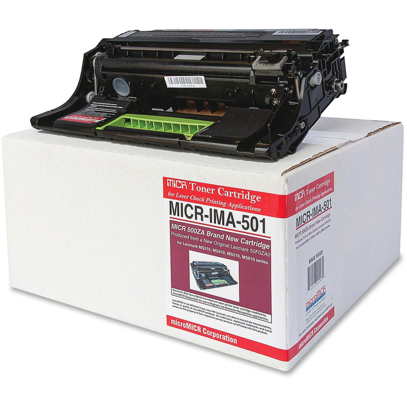 microMICR IMA-501 - Black - compatible - printer imaging unit (alternative for: Lexmark 501H) - - IMA501 MPN:IMA501