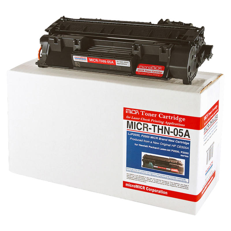 MicroMICR Remanufactured Black Toner Cartridge Replacement For HP 05A, CE505A, THN-05A MPN:MICRTHN05A